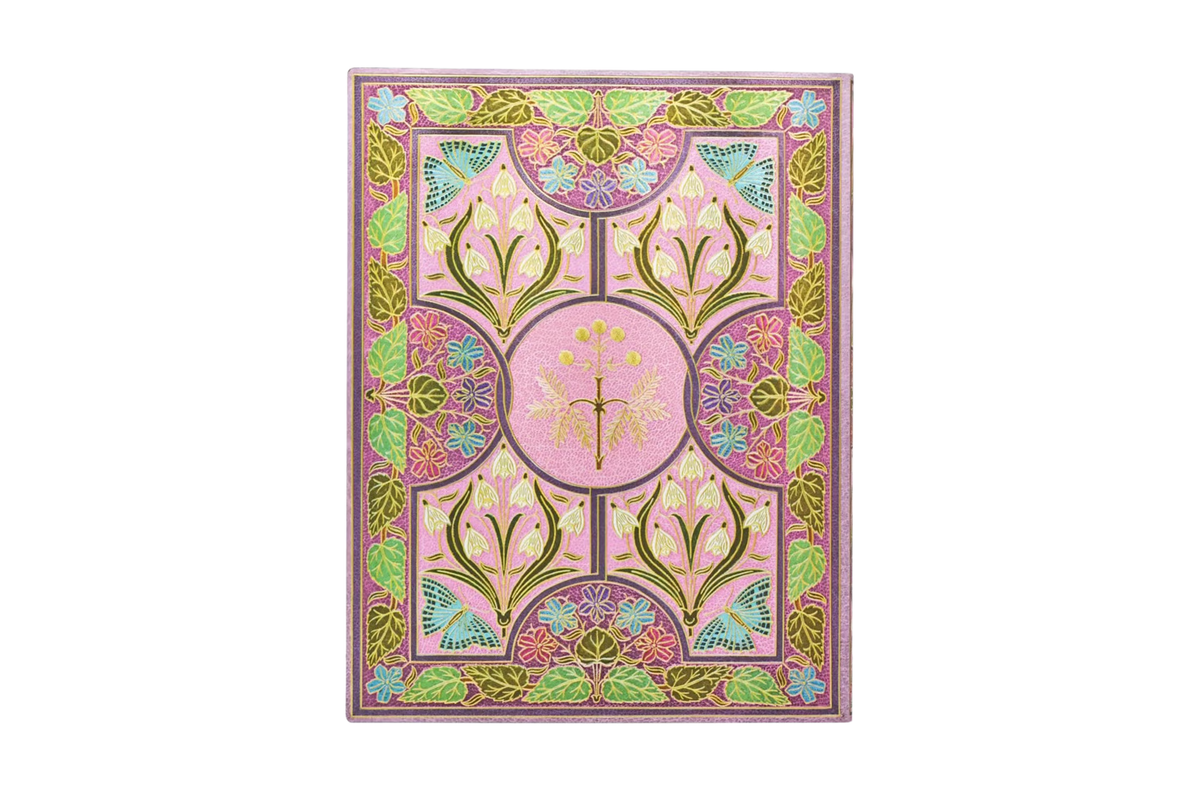 Paperblanks 2027 Ultra Flexi Vertical Weekly Planner - Mimosa