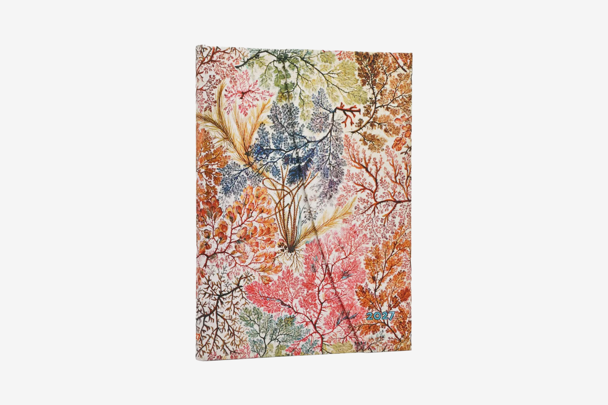 Paperblanks 2027 Midi Weekly Planner - Anemone