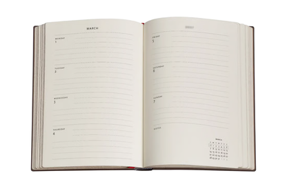 Paperblanks 2027 Midi Weekly Planner - Anemone