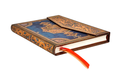 Paperblanks 2027 Midi Weekly Planner - Safavid Indigo