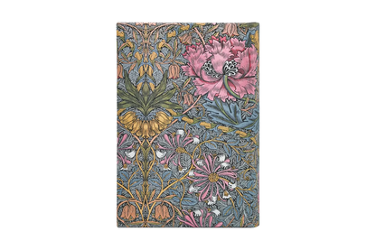 Paperblanks 2027 Mini Daily Planner - Morris Pink Honeysuckle