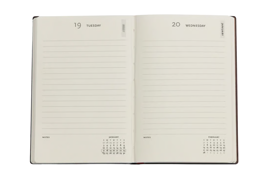 Paperblanks 2027 Mini Daily Planner - Wildflower Song