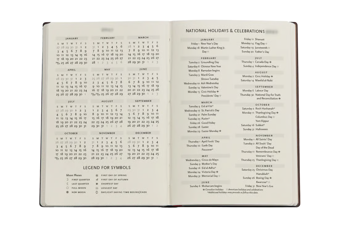 Paperblanks 2027 Mini Weekly Planner - Silk Sky