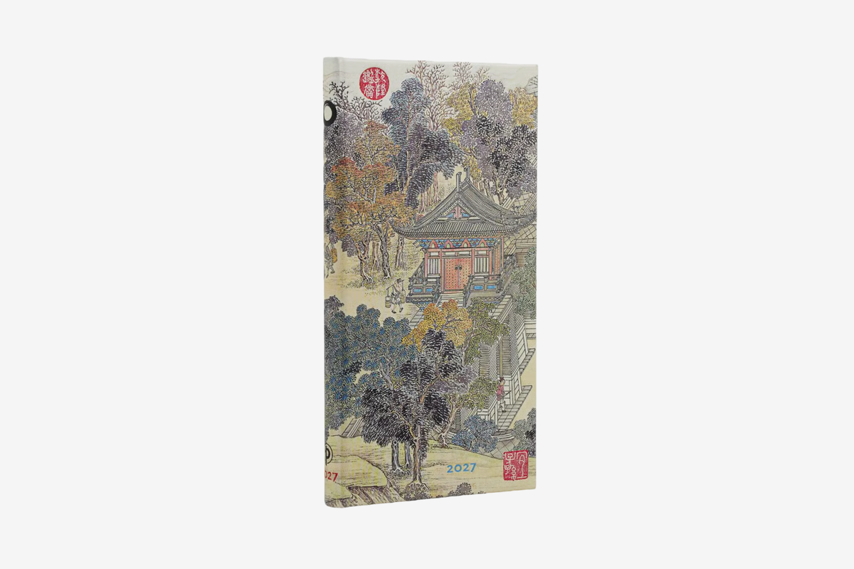 Paperblanks 2027 Slim Weekly Planner - Golden Age