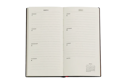 Paperblanks 2027 Slim Weekly Planner - Golden Age