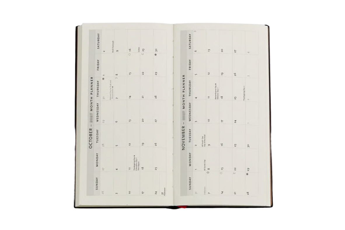 Paperblanks 2027 Slim Weekly Planner - Golden Age