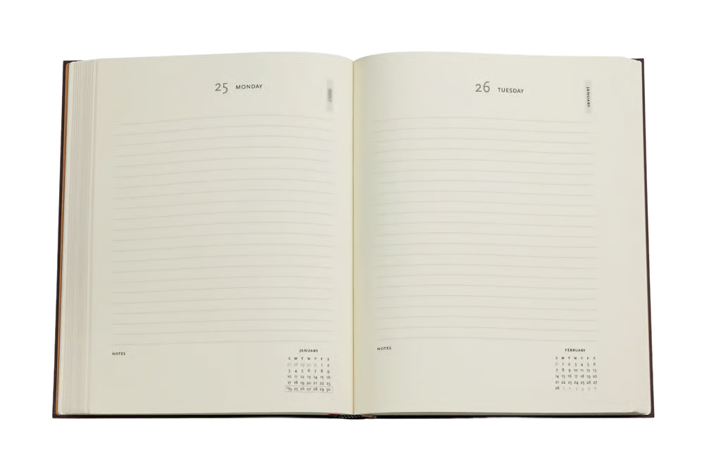 Paperblanks 2027 Ultra Daily Planner - Golden Age