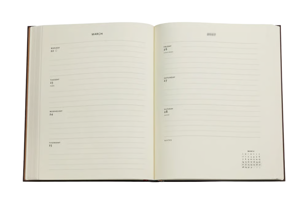 Paperblanks 2027 Ultra Weekly Planner - Layla