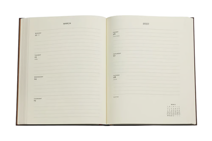 Paperblanks 2027 Ultra Weekly Planner - Layla