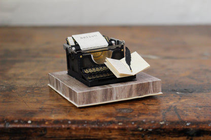 PaperNthought 3D Paper Puzzle - Typewriter | Flywheel | Stationery | Tasmania