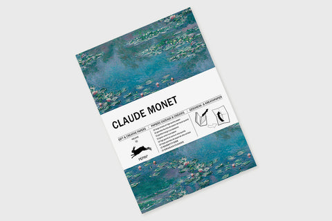 Pepin Press Gift & Creative Papers Book - Claude Monet