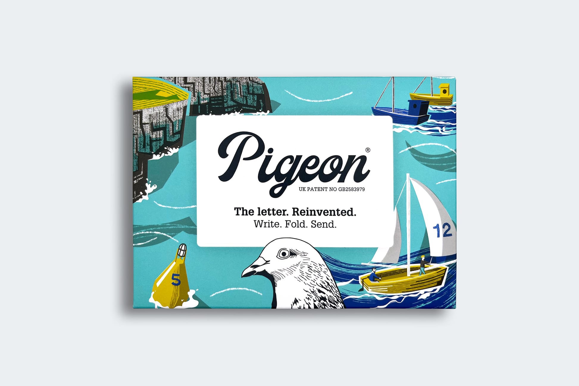Pigeon Posted Letter Pack - Safe Harbour | Flywheel | Stationery | Tasmania