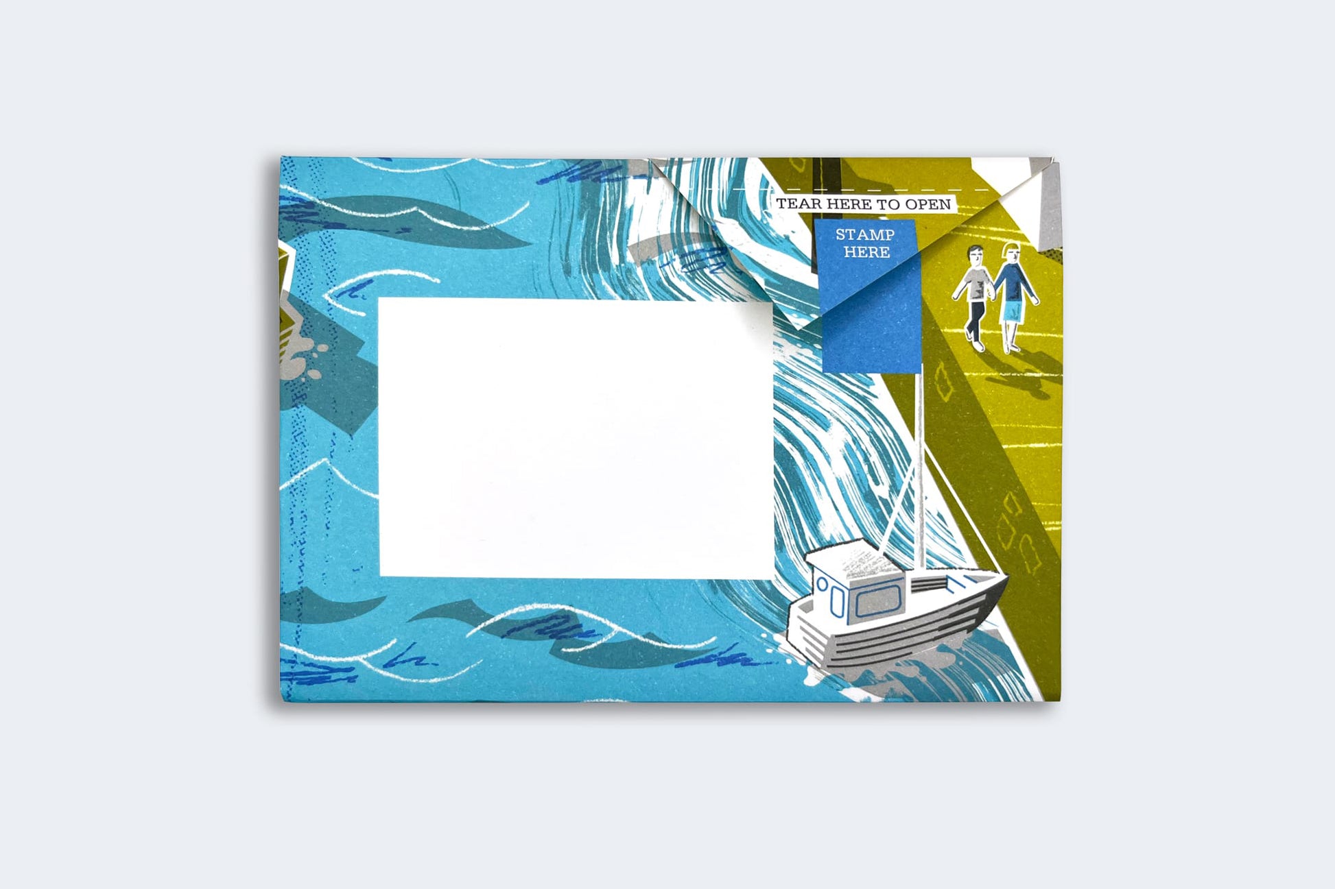 Pigeon Posted Letter Pack - Safe Harbour | Flywheel | Stationery | Tasmania