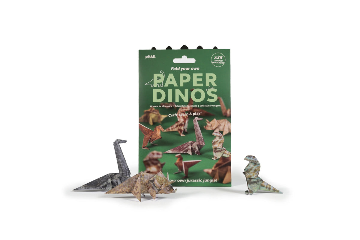 Pikkii Paper Dinos Flywheel Stationery Tasmania