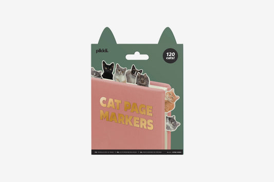 Pikkii Page Markers - Cat Flywheel Stationery Tasmania