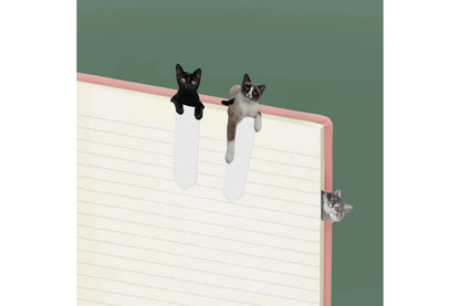Pikkii Page Markers - Cat Flywheel Stationery Tasmania