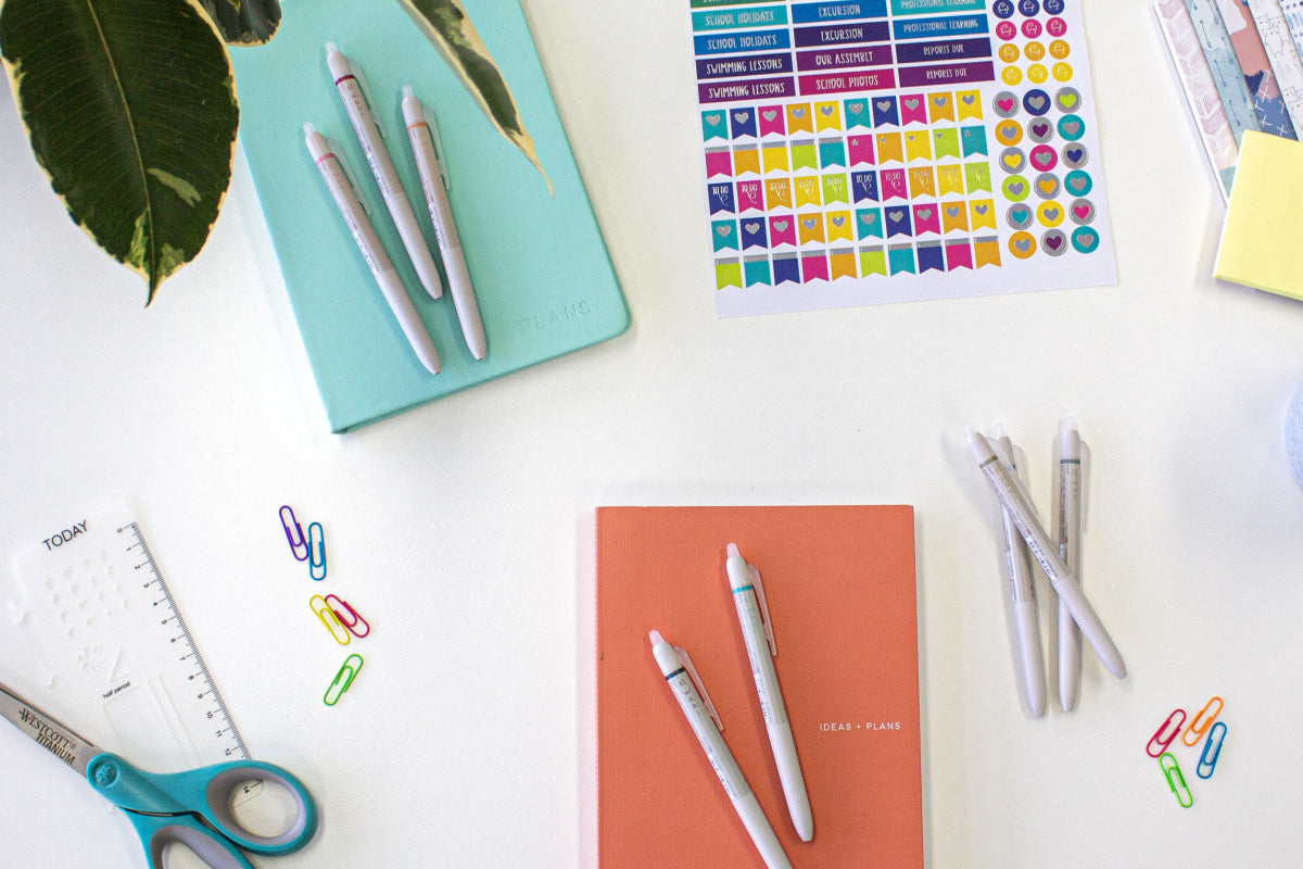 Pilot FriXion Waai Erasable Gel Pen - Dry Peach | Flywheel | Stationery | Tasmania