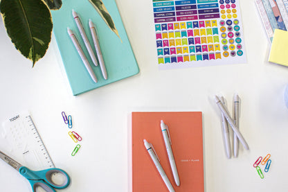 Pilot FriXion Waai Erasable Gel Pen - Dry Peach | Flywheel | Stationery | Tasmania