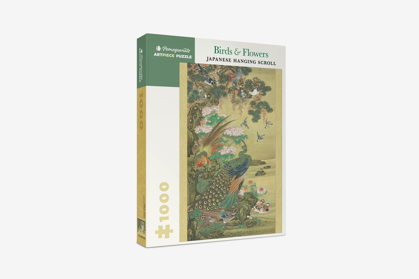 Pomegranate 1000 Piece Puzzle - Birds & Flowers | Flywheel | Stationery | Tasmania