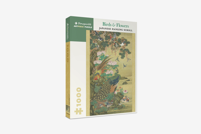 Pomegranate 1000 Piece Puzzle - Birds & Flowers | Flywheel | Stationery | Tasmania