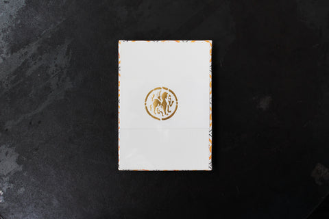 Rossi Medioevalis A6 Single Deckled Cards - Cream