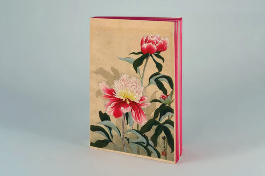 Slow Design Canvas Notebook - Peony General Flywheel Stationery Tasmania