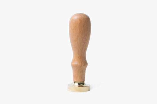 Stamptitude Wax Stamp Handle - Natural | Flywheel | Stationery | Tasmania