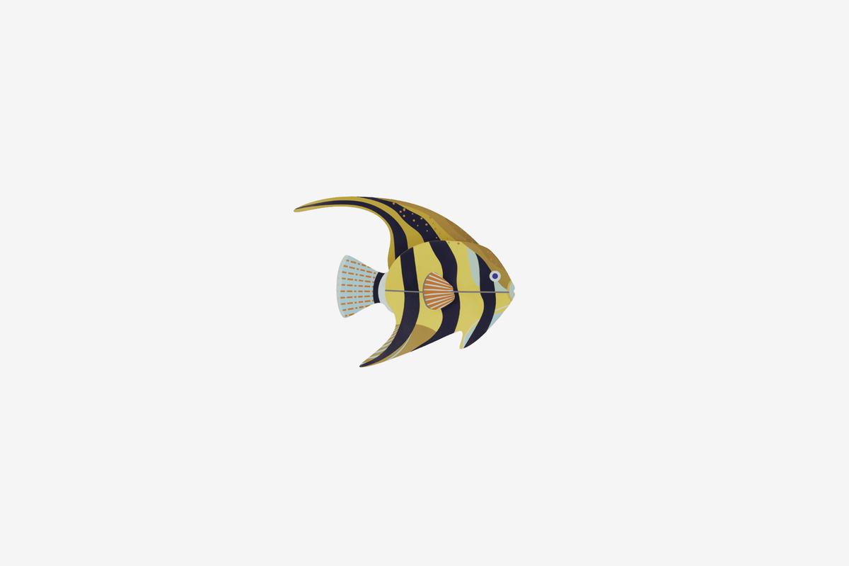 Studio Roof Wall Art - Angelfish