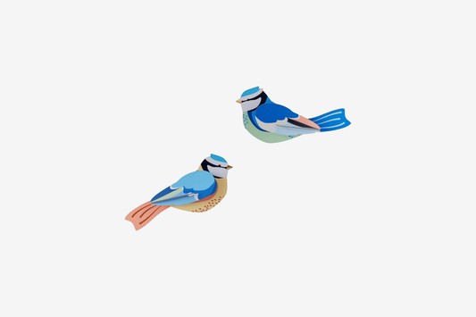 Studio Roof Wall Art - Blue Tits