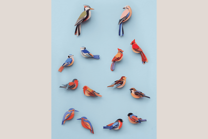 Studio Roof Wall Art - Blue Tits