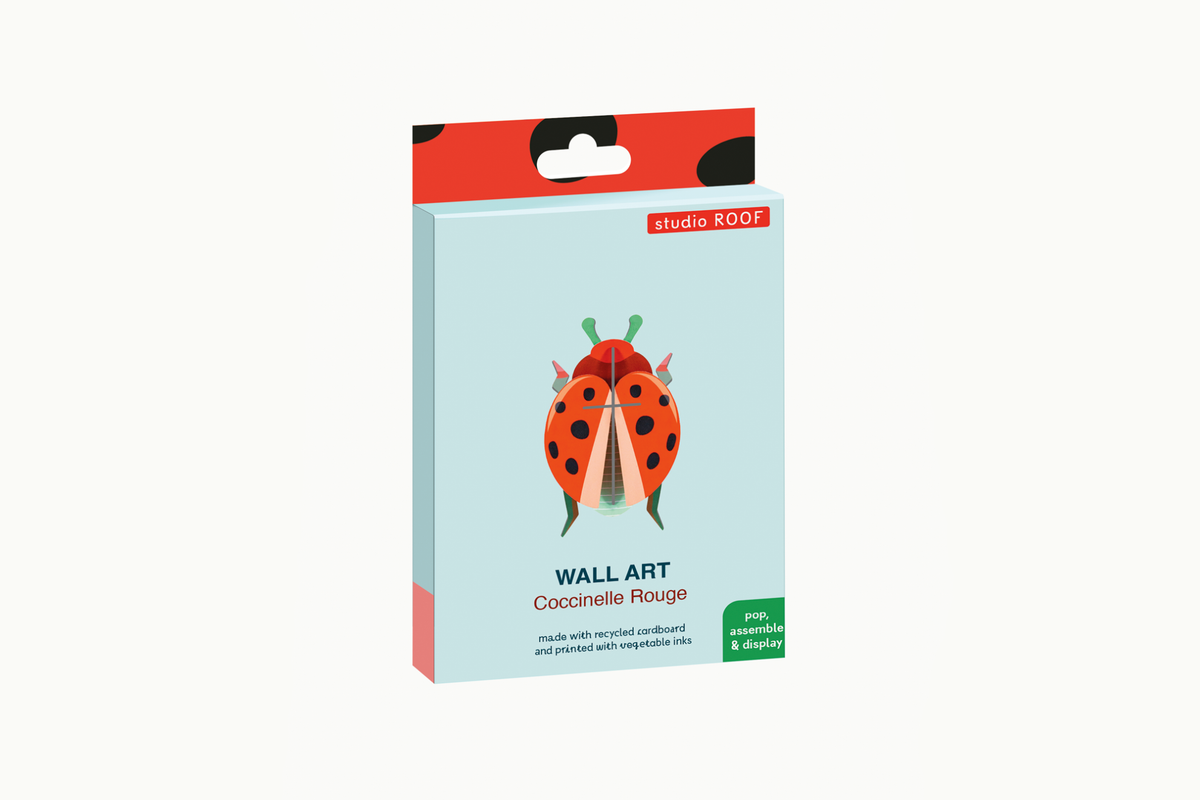 Studio Roof Wall Art - Coccinelle Rouge