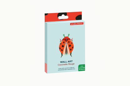 Studio Roof Wall Art - Coccinelle Rouge