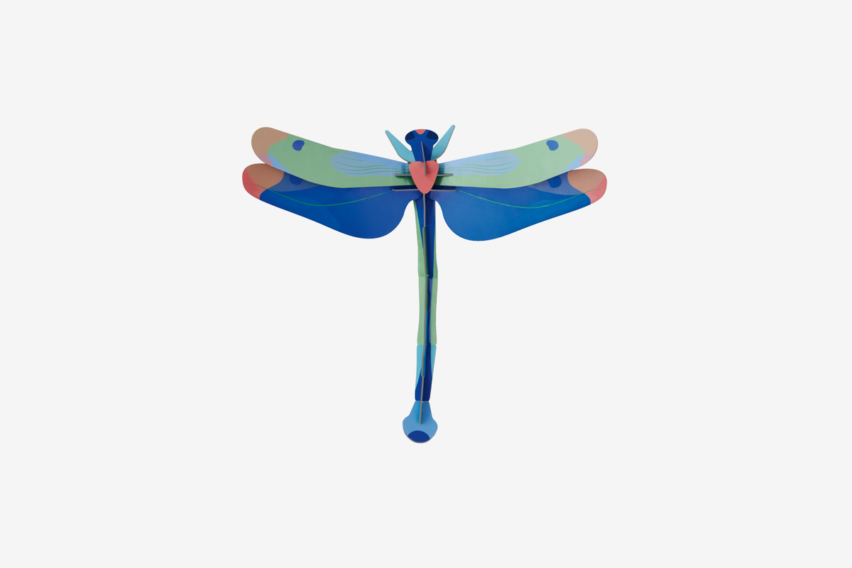 Studio Roof Wall Art - Dragonfly Blue