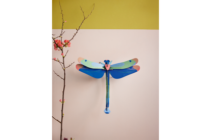 Studio Roof Wall Art - Dragonfly Blue