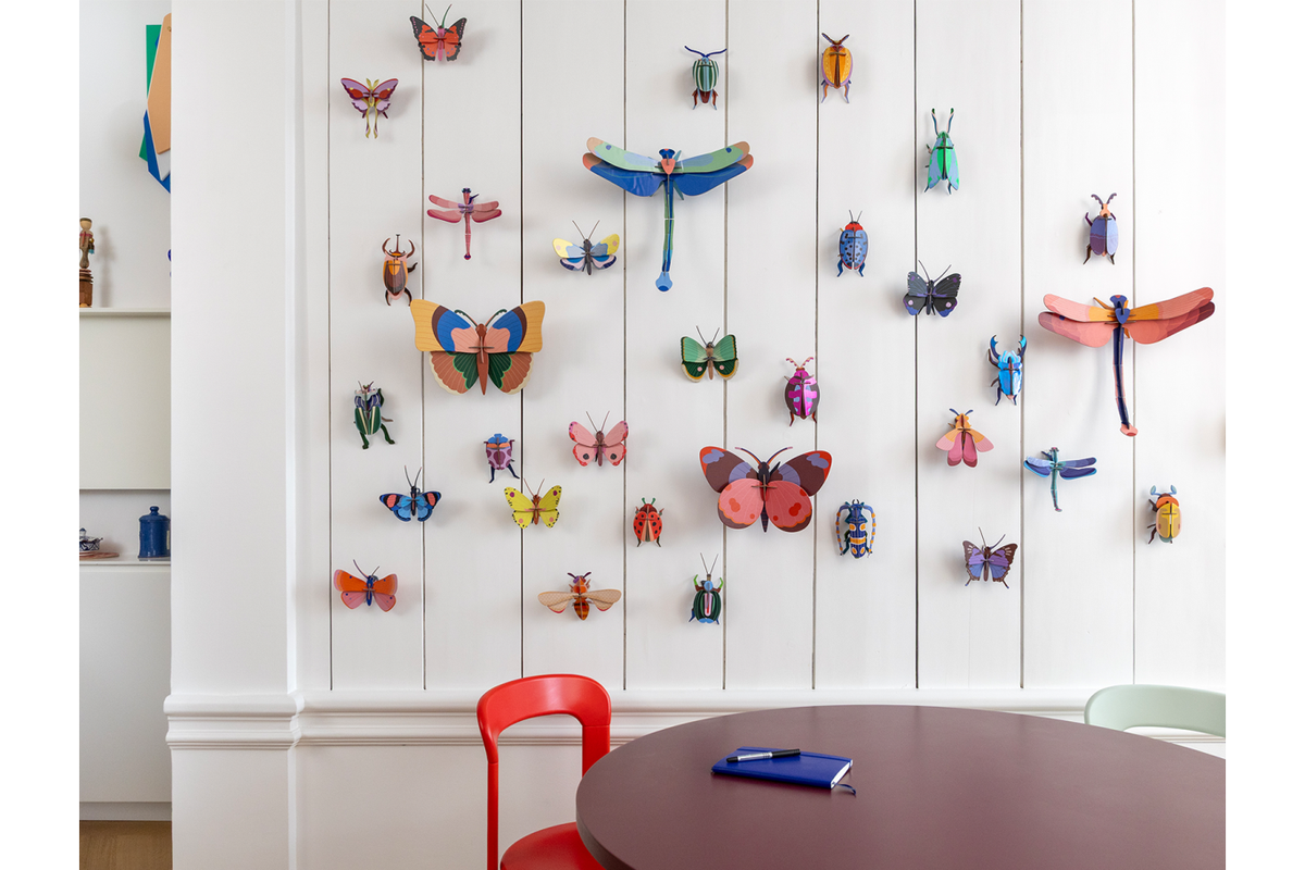 Studio Roof Wall Art - Dragonfly Blue