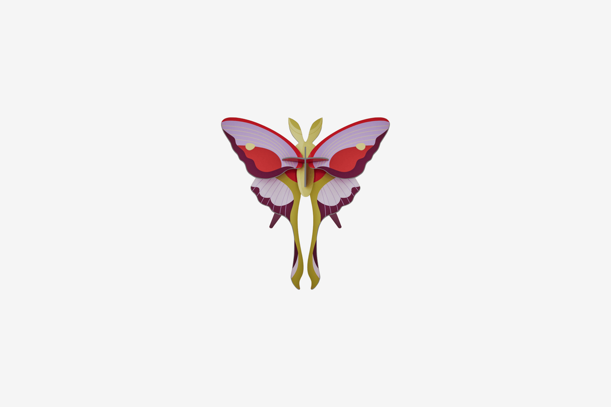 Studio Roof Wall Art - Lilac Comet Butterfly