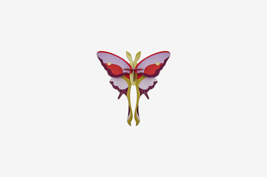 Studio Roof Wall Art - Lilac Comet Butterfly