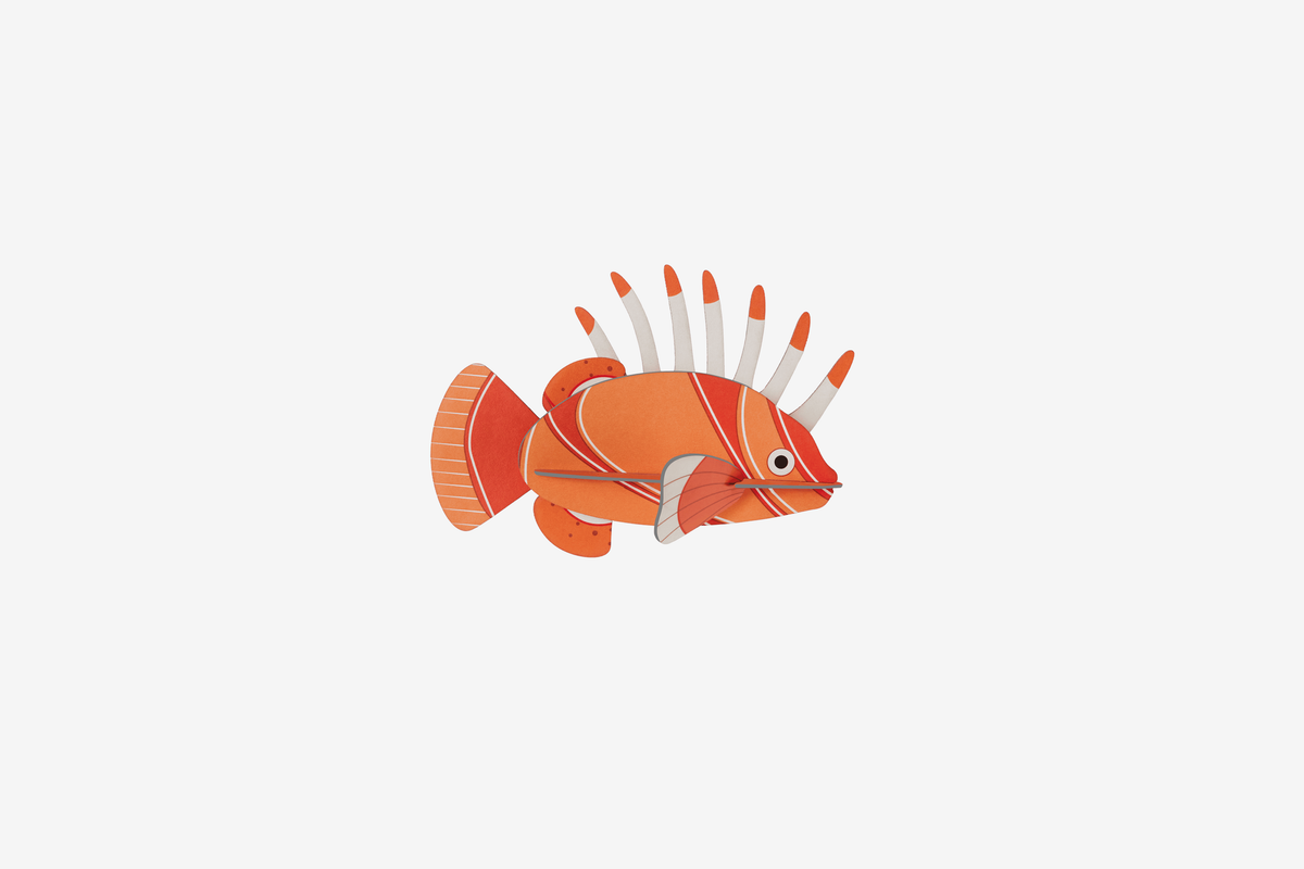 Studio Roof Wall Art - Lionfish