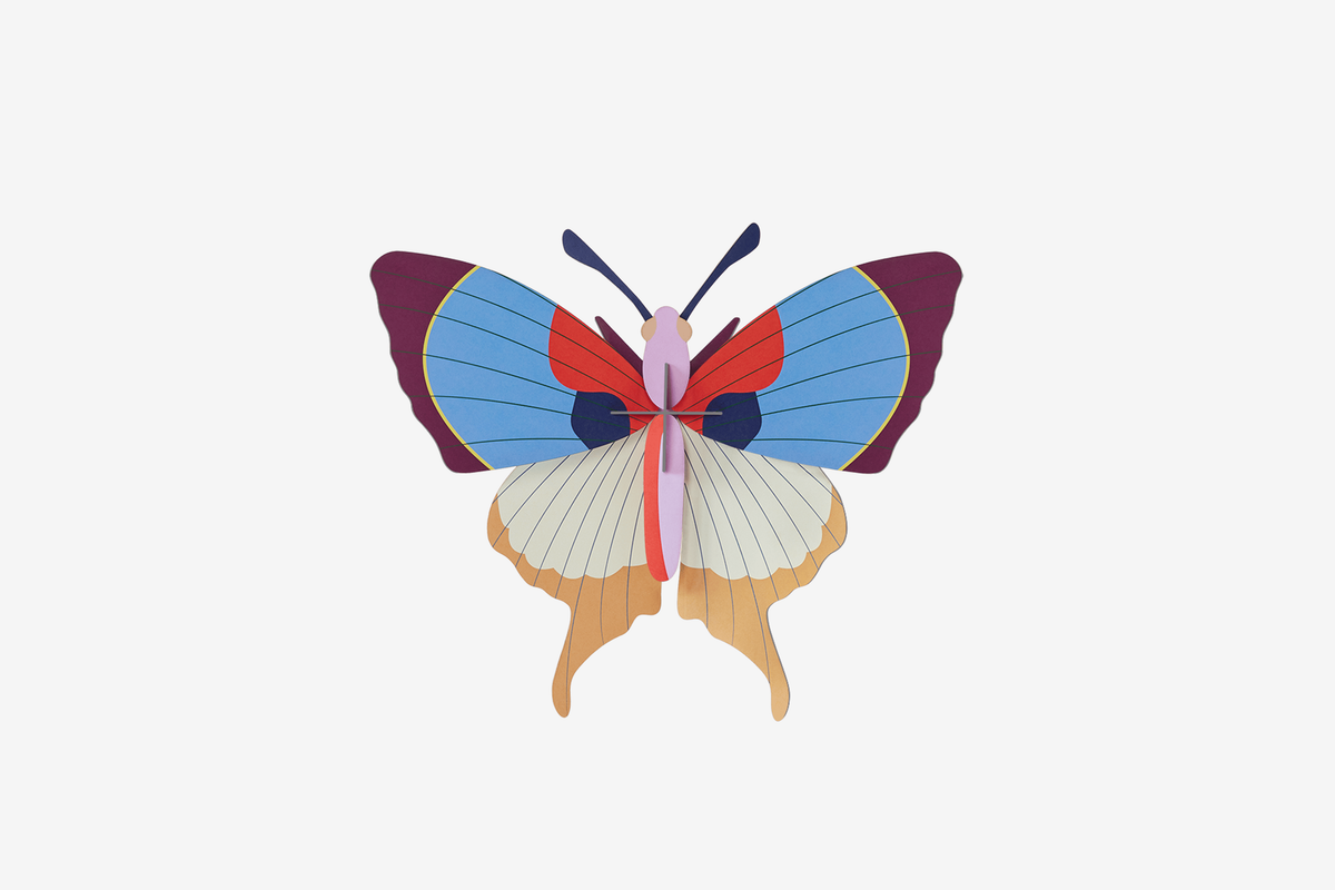 Studio Roof Wall Art - Plum Fringe Butterfly