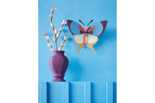 Studio Roof Wall Art - Plum Fringe Butterfly