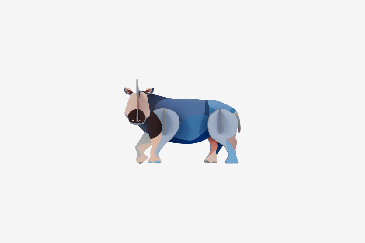 Studio Roof Wall Art - Rhino