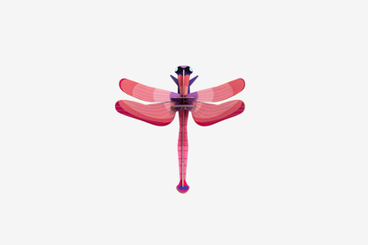 Studio Roof Wall Art - Ruby Dragonfly