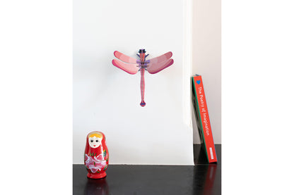 Studio Roof Wall Art - Ruby Dragonfly