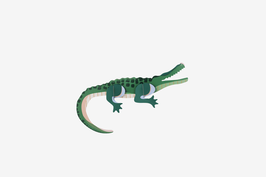Studio Roof Wall Art - Tall Crocodile
