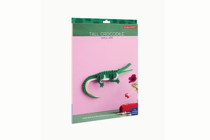 Studio Roof Wall Art - Tall Crocodile