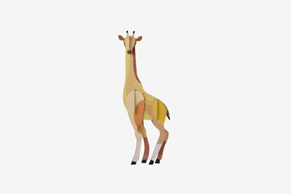 Studio Roof Wall Art - Tall Giraffe
