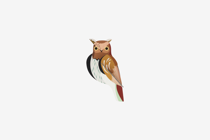 Studio Roof Wall Art - Tawny Owl