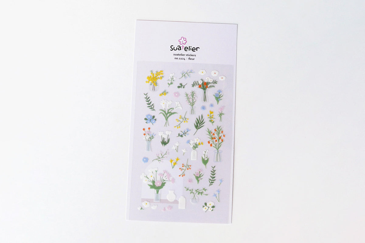 Suatelier Design Stickers - Fleur