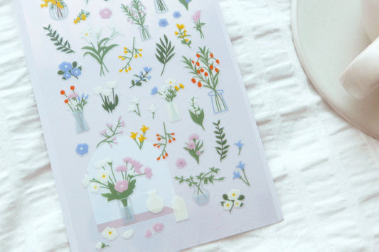 Suatelier Design Stickers - Fleur Stickers Flywheel Stationery Tasmania