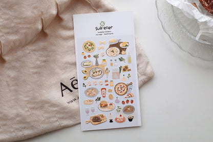 Suatelier Design Stickers - Food Trip #1